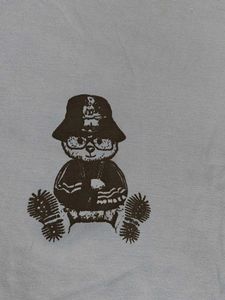 light blue steerwear T-shirt with bold Bear