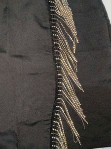 Sparkling Fringe Mini Skirt