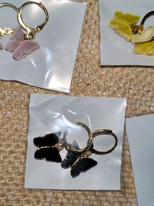 Butterfly Earrings Set