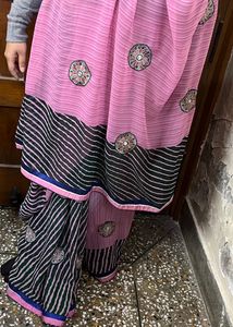 Pink Saree