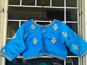 Elegant Blue Lehenga Choli Set