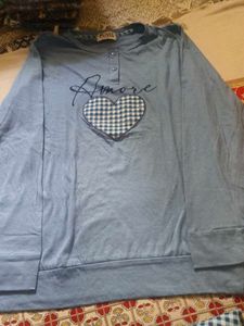 Cozy Blue 'Amore' Pajama Set