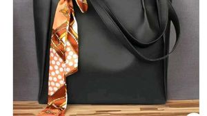 Beautiful Black Tote Bag
