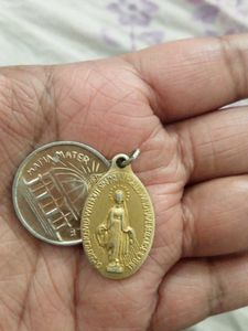 Religious Medallion Pendant Set