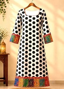 sale Pakistani Polka Dot Kurta only🎀♥️