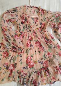 Chiffon Mini Dress