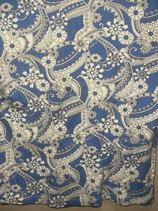 Tommy Hilfiger Blue Paisley V-Neck Tee