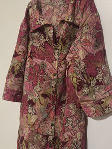 Pink Floral Print Co-ord Set