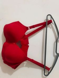 Red Padded Bra new and fix rate