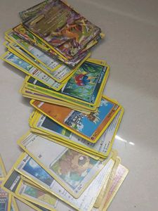 Naruto, WWE and Pokemon cards