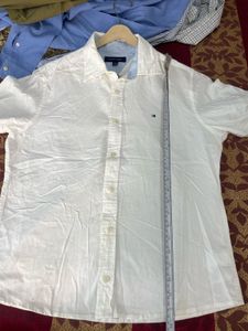 Tommy Hilfiger White Button-Up Shirt