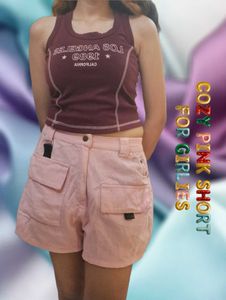 Chic Cotton Denim Shorts for Girls 🧸