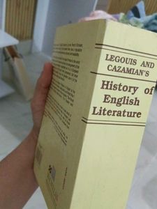 History of English Literature Book