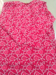New With Tag Square neck Floral Print Kurta