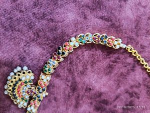 multicolour Elegant Gold Necklace