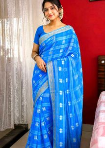 Beautiful Blue Saree