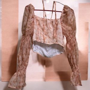 Ruched Puff Sleeve Top