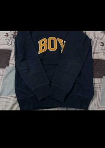 Hoodie With Free Cap For 6 to 8 Year Boy