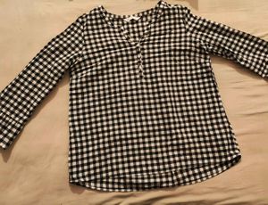 Classic Gingham Checkered Top