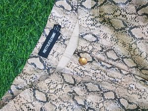 Prettylittlethings Snake Print Pants