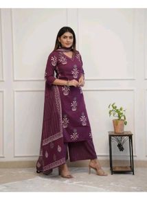 Kurti, Plazzo With Dupatta M Size