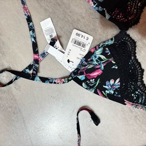 Floral Bikini Top - New with Tag