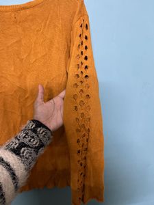 B1G1 Mustard Knit Sweater