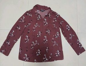 Floral Long Sleeve Blouse