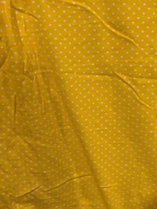 Yellow Polka Dot T-Shirt Dress