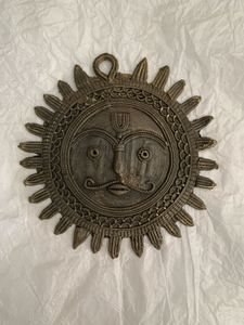 Sun Face Wall Art Hanging Decor