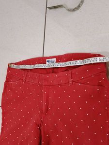 Red Polka Dot Capris