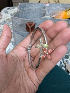 Pear Hair Clip and Anti Tarnish Silver coated Hand