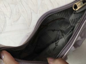 Lilac shoulder bag