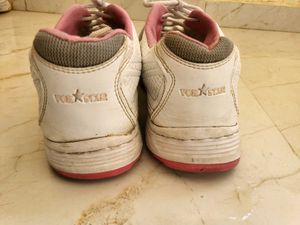 White &amp; Pink Sports Shoes