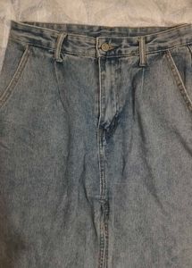 Light Wash Wide Leg Jeans