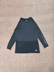 Puma Long Sleeve Athletic Shirt