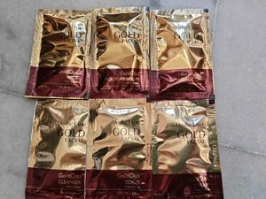 2 Vedic Line Gold Facial Kit