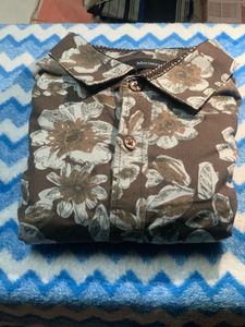 Floral Print Casual Shirt