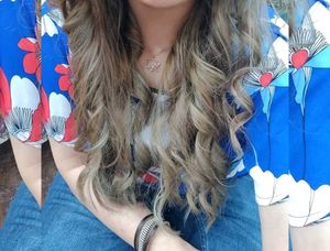 Vibrant Floral Print Short Sleeve Top