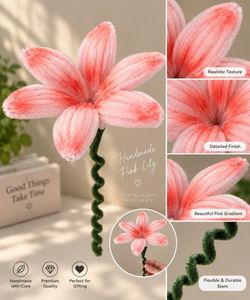 Handmade Pipe Cleaner Flower Bouquet
