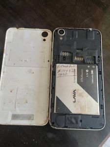 lava mobile with Cracked Screen