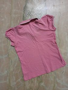 Pink Polo T-Shirt