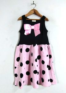 Black And Pink Frock (Girl's)
