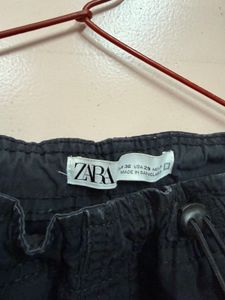 Y2K Black Cargo Pants