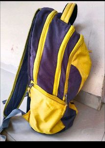 American Tourister Backpack - Yellow &amp; Grey