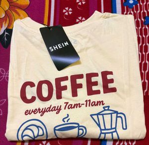 Coffee Club Graphic Tee 💛