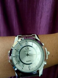 CK/ Calvin Klein Silver Watch,  Unisex