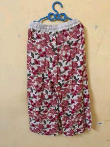 Floral Wide Leg Palazzo Pants