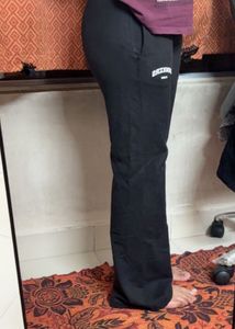 Bonkers Black Casual Pants