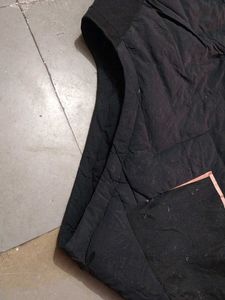 Stylish Black Padded Gilet Vest